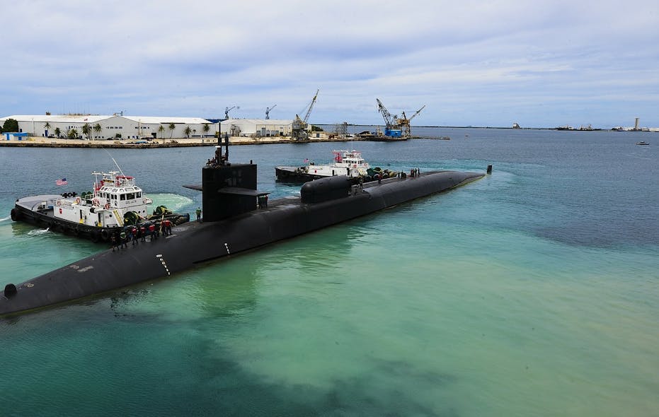 Military harbor, Guam