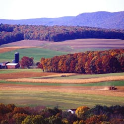 Pennsylvania rural landscape