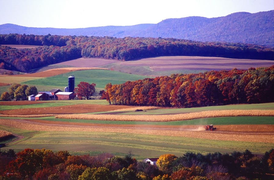 Pennsylvania rural landscape