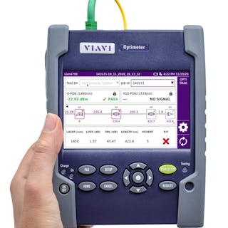 The Viavi Optimeter enables last mile fiber deployment to be completed with confidence.