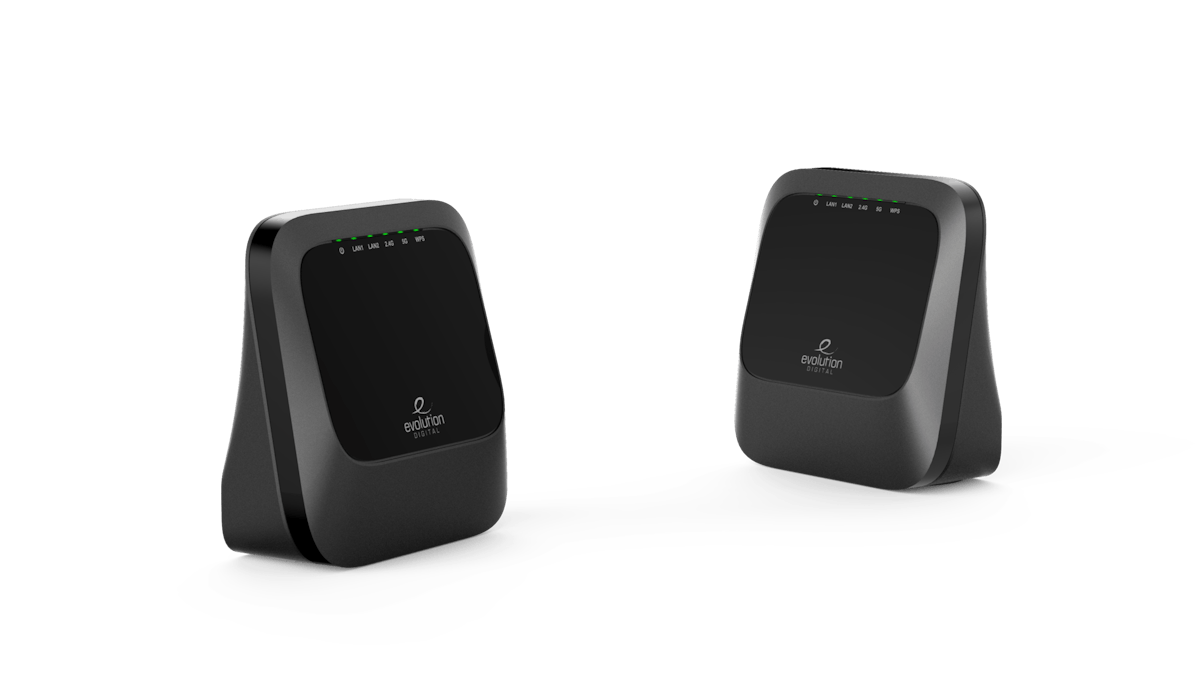 Evolution Digital EVO6700AP Plume Enabled Wi Fi 6 Router Mesh